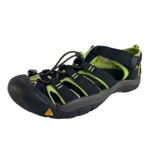Keen Waterproof Sandals Black Green Quicklace